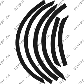 Wheel Lips 2002-2005 BMW 7i Series 05-02 4D Sdn PPF