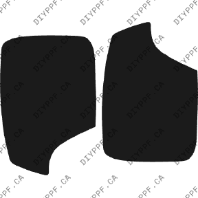 Mirrors 2003-2003 BMW X5 03-03 4D SUV PPF