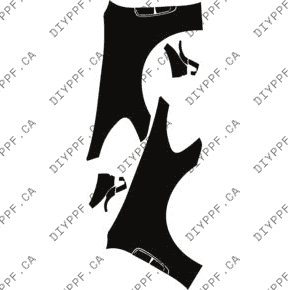 Fenders/Mirrors Full, Left & Right 2021-2023 Porsche Panamera Sport Turismo Base/GTS 23-21 4D SW PPF