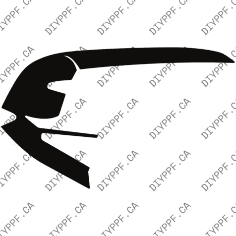 Bumper, Middle Right 2021-2023 Porsche Panamera Sport Turismo Base/GTS 23-21 4D SW PPF