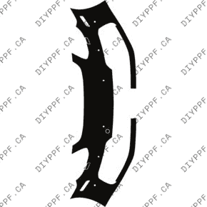 Bumper, Washers w/ 6 Sensors 2021-2023 Porsche Panamera Sport Turismo Base/GTS 23-21 4D SW PPF