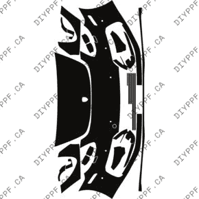 Alpha, Washers w/ 6 sensors 2021-2023 Porsche Panamera Sport Turismo Base/GTS 23-21 4D SW PPF