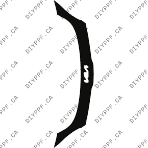 Front Bumper Part 1 2022-2023 KIA Stinger GT Line/GT 23-22 4D Sdn PPF