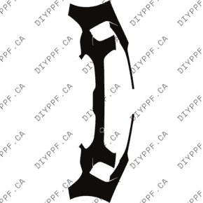 Front Bumper Part 2 2022-2023 KIA Stinger GT Line/GT 23-22 4D Sdn PPF