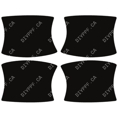 Door Handles 2022-2023 KIA Stinger GT Line/GT 23-22 4D Sdn PPF