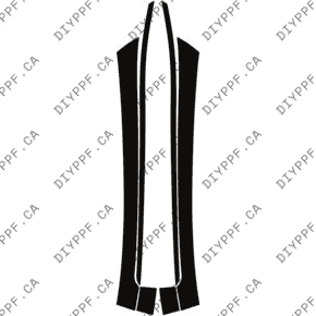 A Pillar 2022-2023 KIA Stinger GT Line/GT 23-22 4D Sdn PPF