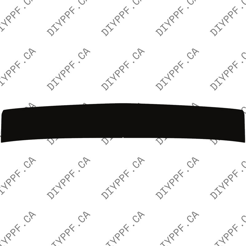 Bumper, Back 2022-2023 KIA Stinger GT Line/GT 23-22 4D Sdn PPF