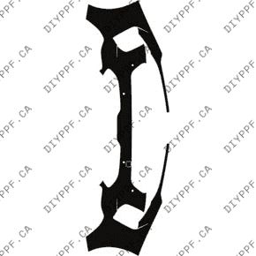 Front Bumper, w/ 4 Sensors 2022-2023 KIA Stinger GT Line/GT 23-22 4D Sdn PPF