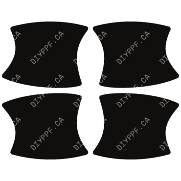 Door Handles 2022-2024 Hyundai Tucson SE 24-22 4D SUV PPF