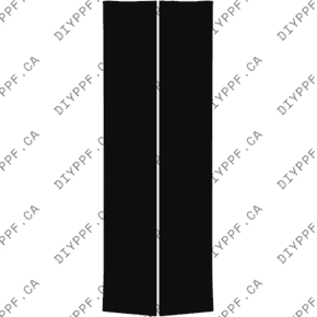 Door Panels Front, L&R 2022-2024 Hyundai Tucson SE 24-22 4D SUV PPF