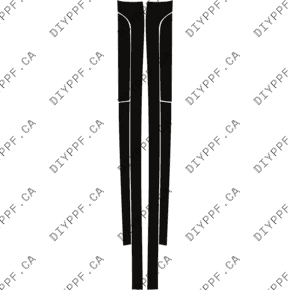 Rockers 2022-2025 Genesis G70 25-22 4D Sdn PPF