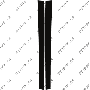 Door Panels Front, L&R 2022-2025 Genesis G70 25-22 4D Sdn PPF