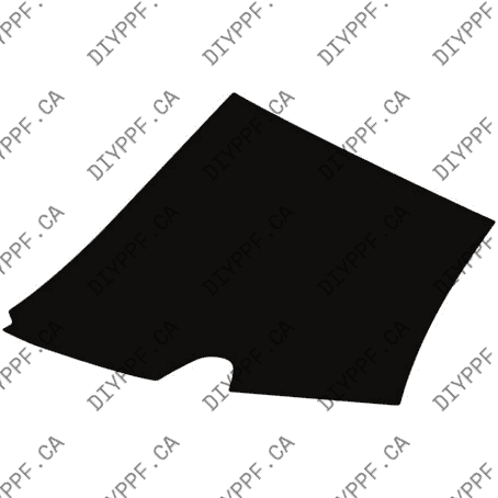 Fender, Left, Wrapped 2022-2025 Genesis G70 25-22 4D Sdn PPF