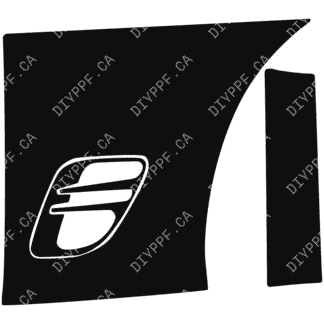 Wheel, Front Splash Right 2022-2025 Genesis G70 25-22 4D Sdn PPF