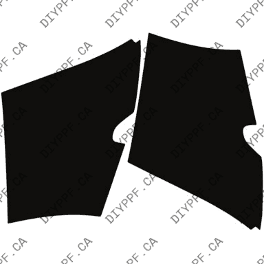 Fenders L & R, Wrapped 2022-2025 Genesis G70 25-22 4D Sdn PPF