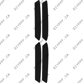 Door Handles 2003-2007 Buick Rendezvous 07-03 4D SUV PPF