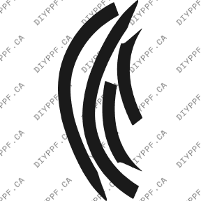 Wheel Lip Rear, L&R 2003-2007 Buick Rendezvous 07-03 4D SUV PPF