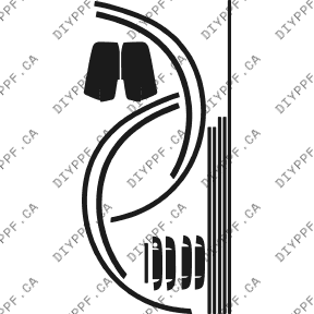 Appearance C 2002-2007 Cadillac CTS 07-02 4D Sdn PPF