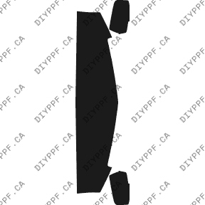 Hood/Mirrors 2002-2007 Cadillac CTS 07-02 4D Sdn PPF