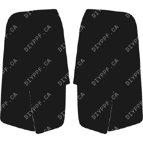 Mirrors 2002-2007 Cadillac CTS 07-02 4D Sdn PPF