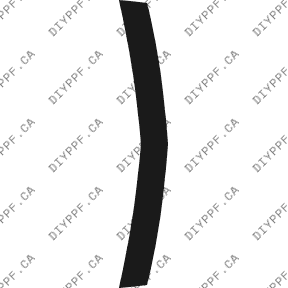 Bumper, Back 2002-2007 Cadillac CTS 07-02 4D Sdn PPF