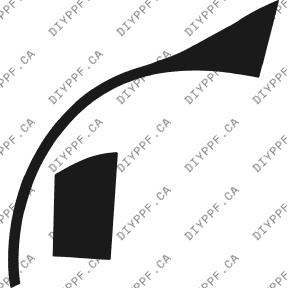 Wheel, Front Lip/Splash Left 2002-2007 Cadillac CTS 07-02 4D Sdn PPF