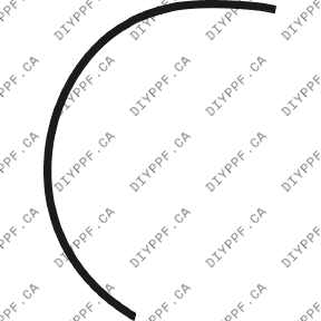 Wheel, Rear Lip Left 2002-2007 Cadillac CTS 07-02 4D Sdn PPF