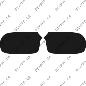 Mirrors 2000-2005 Cadillac DeVille 05-00 4D Sdn PPF