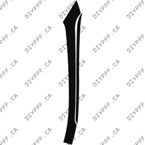 Door, A Pillar Left 2025-2025 Genesis GV80 25-25 4D SUV PPF