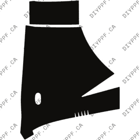 Wheel, Rear Splash, Dually Left 2023-2024 Ford SuperDuty F250/F350 Lariat/KingRanch/Platinum/Limited 24-23 Extd P/U PPF