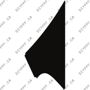 Fender, Left, Wrapped 2024-2024 Porsche Macan Base/4/4S Electric 24-24 4D SUV PPF