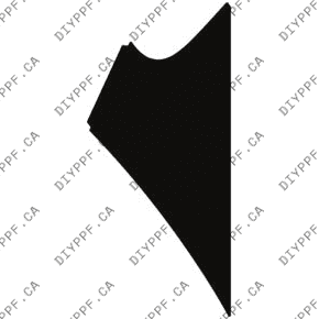 Fender, Right, Wrapped 2024-2024 Porsche Macan Base/4/4S Electric 24-24 4D SUV PPF