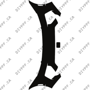 Front Bumper, w/ 2 Sensors 2024-2024 Porsche Macan Base/4/4S Electric 24-24 4D SUV PPF