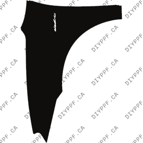 Fender, Left Full w/ Badge 2024-2024 Porsche Macan Base/4/4S Electric 24-24 4D SUV PPF