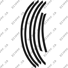 Wheel Lips 2002-2003 Chevrolet Astro 03-02 MV/LWB PPF