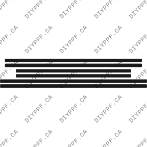 Edge Guards 2002-2003 Chevrolet Astro 03-02 MV/SWB PPF