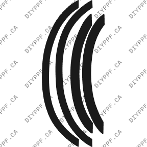 Wheel Lips 2002-2002 Chevrolet Camaro 02-02 2D Cpe PPF