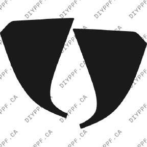 Fenders L & R 2000-2004 Chevrolet Corvette 04-00 2D Conv PPF