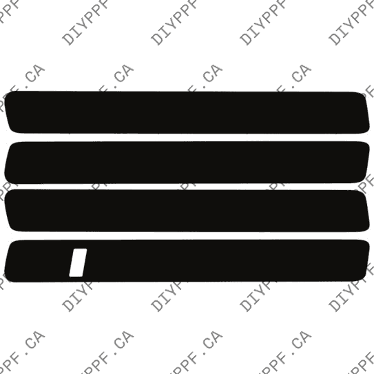 Door Handles 2024-2024 KIA EV9 GT-Line 24-24 4D SUV PPF