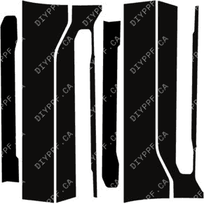 Door Panels Front, L&R 2024-2024 KIA EV9 GT-Line 24-24 4D SUV PPF