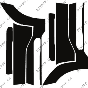 Door Panels Rear, L&R 2024-2024 KIA EV9 GT-Line 24-24 4D SUV PPF