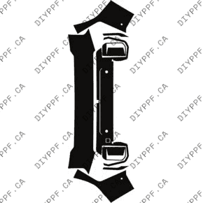 Bumper, w/ 4 Sensors 2024-2024 KIA EV9 GT-Line 24-24 4D SUV PPF