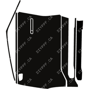 Door, Full Front Left 2024-2024 KIA EV9 GT-Line 24-24 4D SUV PPF