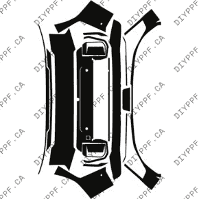 Front Bumper, w/ 4 Sensors 2024-2024 KIA EV9 GT-Line 24-24 4D SUV PPF