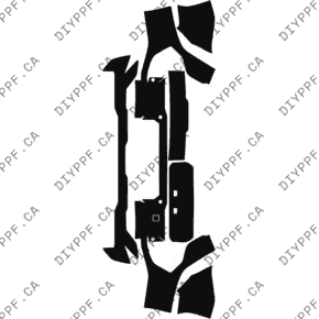 Bumper, Back Full w/ 4 sensors 2024-2024 KIA EV9 GT-Line 24-24 4D SUV PPF