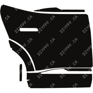 Door, Full Rear Right 2024-2024 Chevrolet Equinox EV 2LT/3LT 24-24 4D SUV PPF