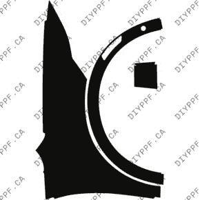 Fender, Right Full w/ 1 Sensor 2024-2024 Chevrolet Equinox EV 2LT/3LT 24-24 4D SUV PPF