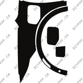 Fender, Left Full w/ Charge Port Door & 1 Sensor 2024-2024 Chevrolet Equinox EV 2LT/3LT 24-24 4D SUV PPF