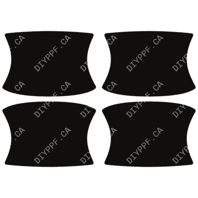 Door Handles 2024-2024 Volkswagen Atlas Peak Edition SE/SEL 24-24 4D SUV PPF