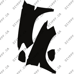 Fenders/Mirrors Full, Left & Right 2024-2024 Volkswagen Atlas Peak Edition SE/SEL 24-24 4D SUV PPF